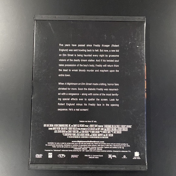 A Nightmare on Elm Street 2: Freddy’s Revenge - DVD - Picture 2 of 6